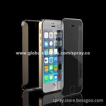 Ultra Thin Crystal Clear 2-piece Front/Back Snap-on Hard Case Cover for iPhone 5/5S